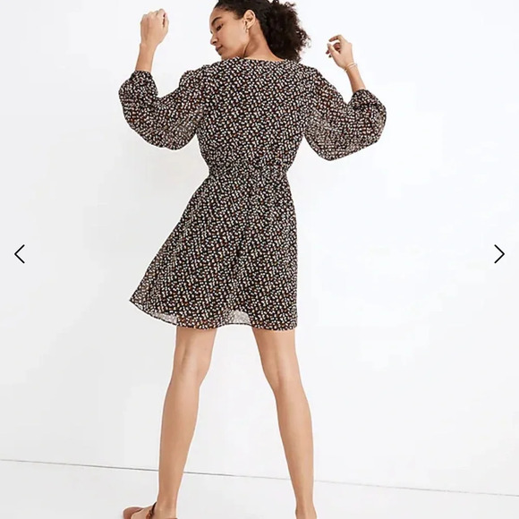 Madewell, beautiful excellent condition Georgette dress  extra small/pet… - Picture 2 of 9
